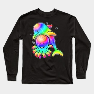 OCTO AND DOLPH Long Sleeve T-Shirt